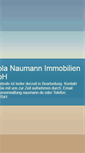 Mobile Screenshot of hausverwaltung-naumann.de